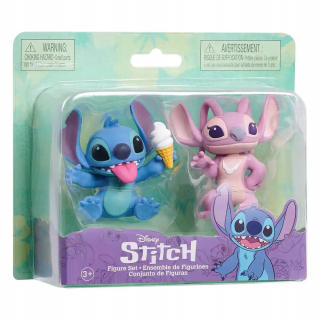 STITCH Lilo and Stitch Súprava 2 stehových figúrok s ľadom a anjelom